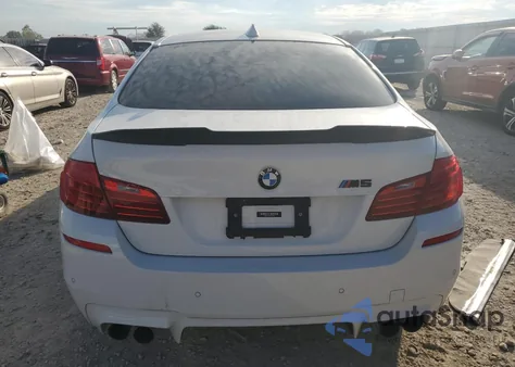 2014 BMW M5 from USA, damaged, VIN WBSFV9C59ED593244